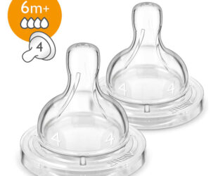 Avent – SCF651/27 – Tétine Natural 0 mois et + (Débit nouveau né)