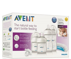 Avent – SCF673/17 – Biberon en Verre Natural – 240ml