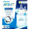 Avent – SCF565/62 – Biberon Classic + Garçon X2 260ml – 1 mois et + (Débit lent)