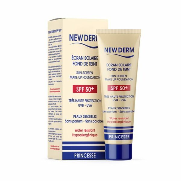 NEW DERM CREME SOLAIRE SPF 50 + PRINCESSE 50 ML